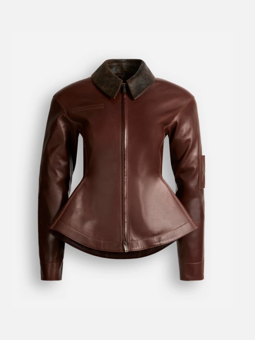 NWT $1300 Ducie Bernadette Leather Jacket